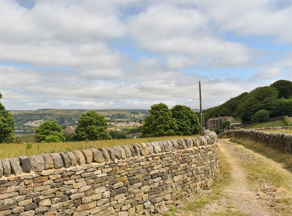 View at Higher Kirkstall Wood Farm in Keighley, West Yorkshire