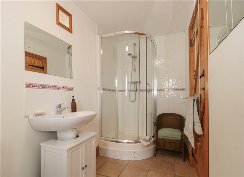 The bathroom at Higher Putham Barn, Wheddon Cross