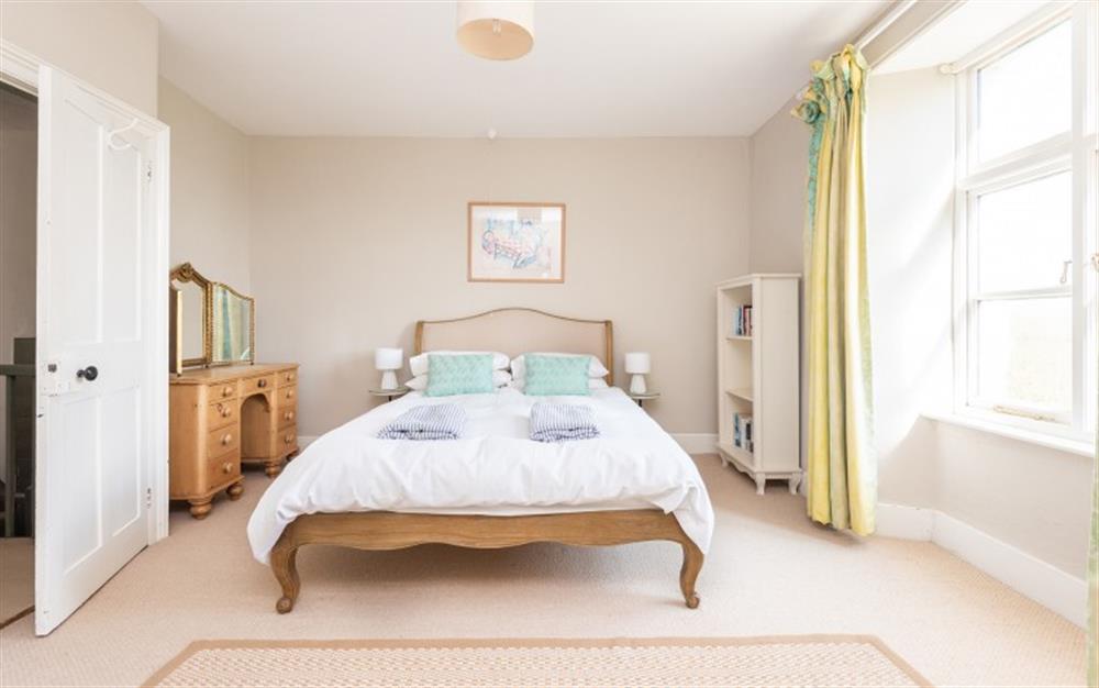 King-size bedroom 4.  at Higher Sutton in Thurlestone