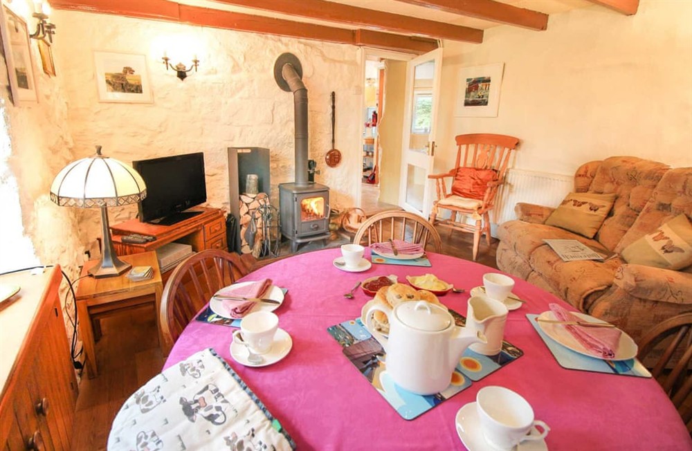 Dining Area (photo 2) at Higher Trewellard Hill Farm in Cape Cornwall, England