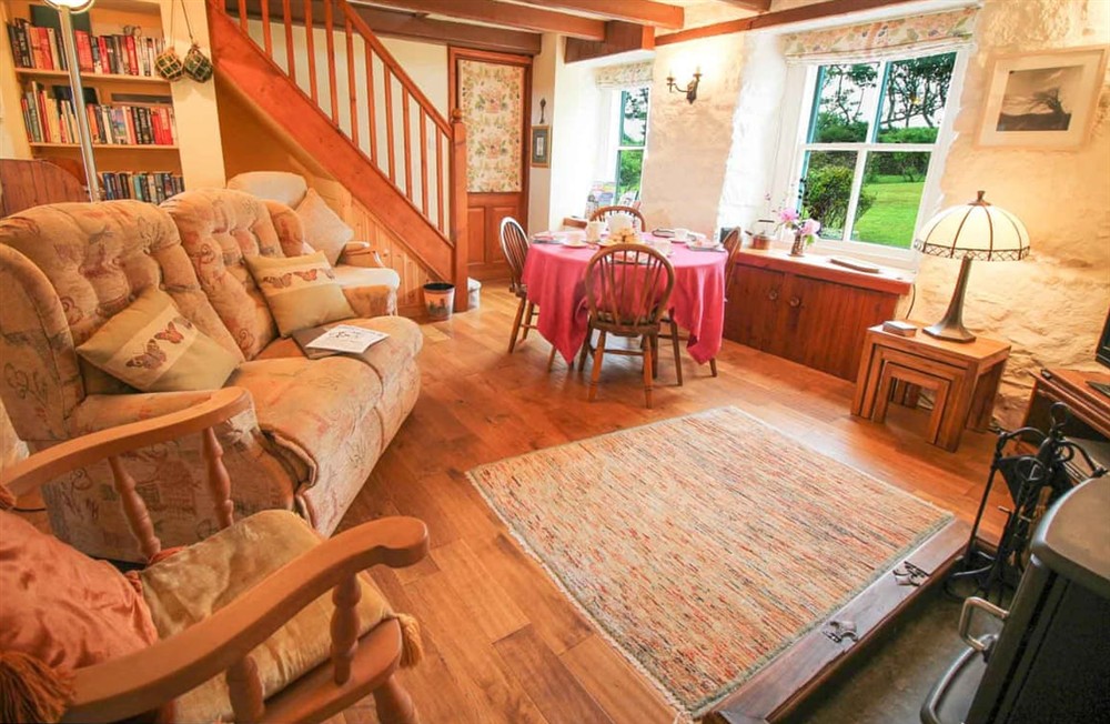 Interior at Higher Trewellard Hill Farm in Cape Cornwall, England
