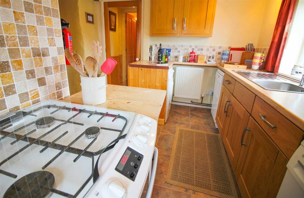 Kitchen area (photo 4) at Higher Trewellard Hill Farm in Cape Cornwall, England