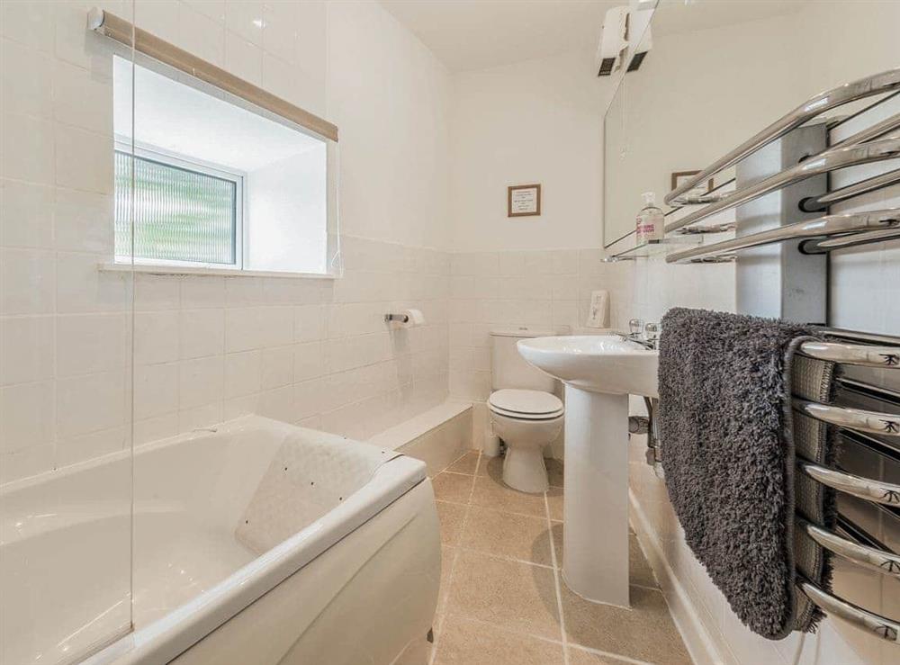 Bathroom at Higher Trewithen Holiday Cottages -The Cottage in Sithians, CornwallCornwall, England