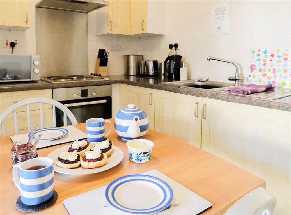 Kitchen/diner at Higher Trewithen Holiday Cottages -The Cottage in Sithians, CornwallCornwall, England