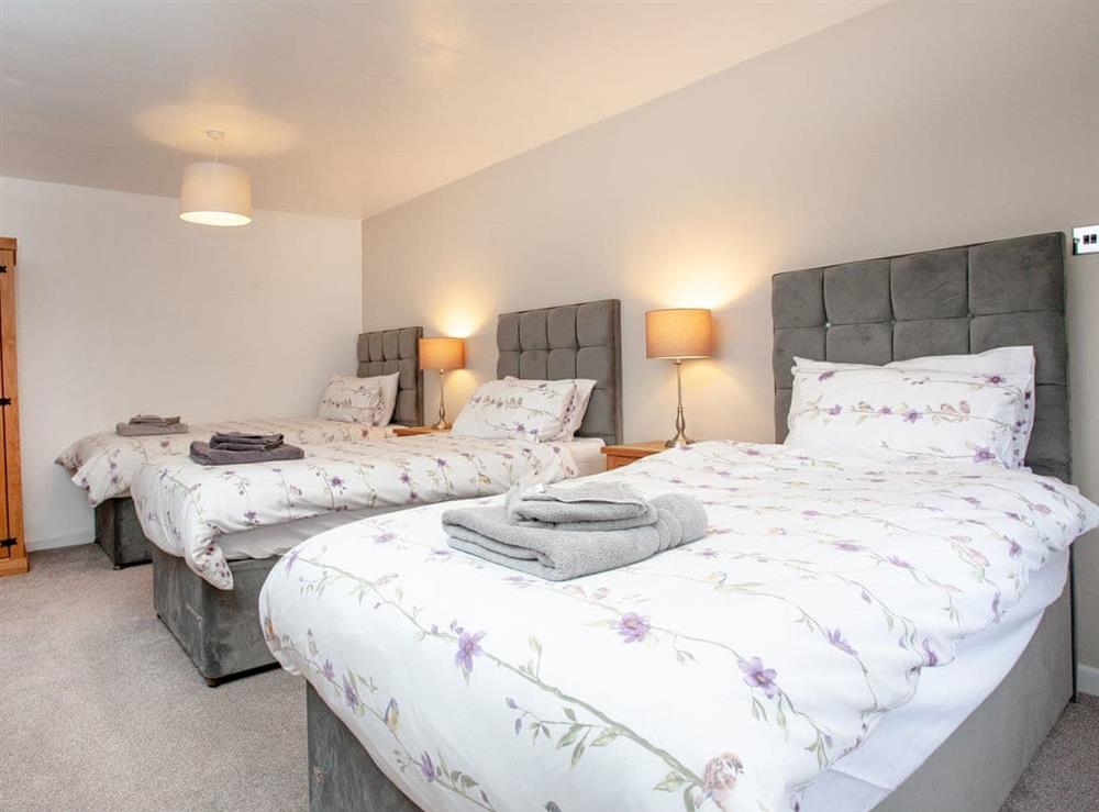 Triple bedroom at Higher Trewithen Holiday Cottages- The Hayloft in Sithians, near Falmouth, Cornwall