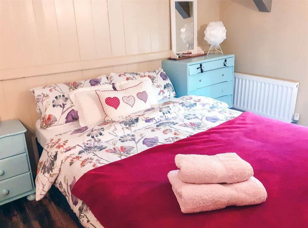 Double bedroom at Higher Zeal in Umberleigh, Devon
