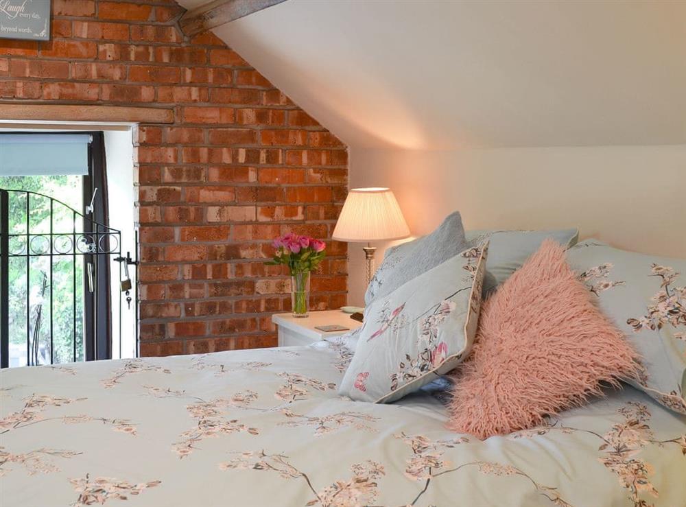 Light and airy double bedroom at Highfield Barn in Nawton, near Helmsley, North Yorkshire
