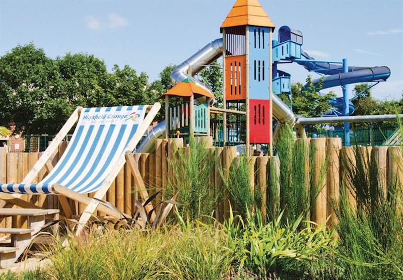 Children’s adventure playground at Highfield Grange in Clacton-on-Sea, Essex