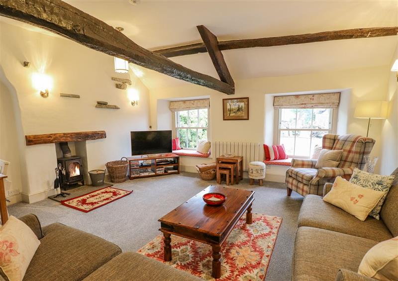The living area at Highfold, Ambleside