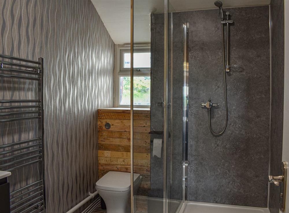 Shower room at Highgate in Garndolbenmaen, Gwynedd