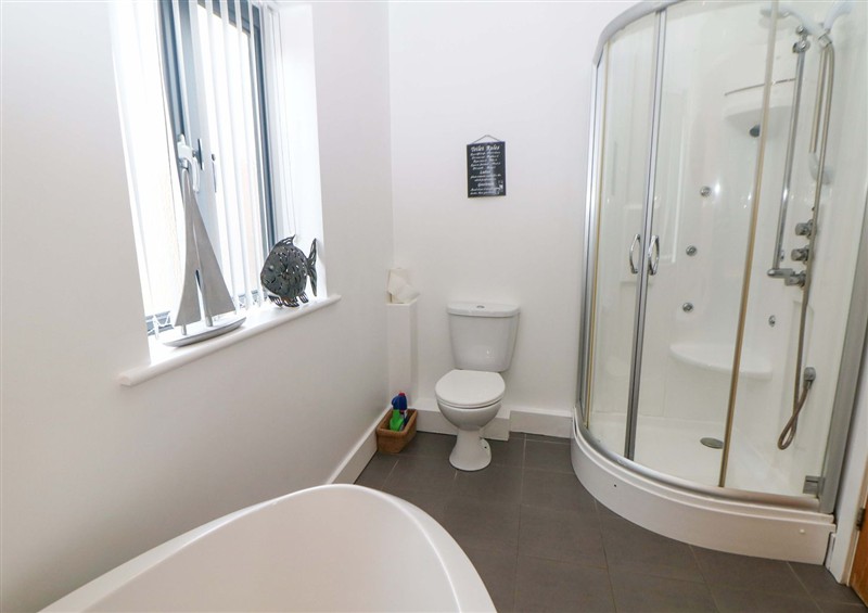 This is the bathroom (photo 4) at Highgate house, Holmesfield near Dronfield