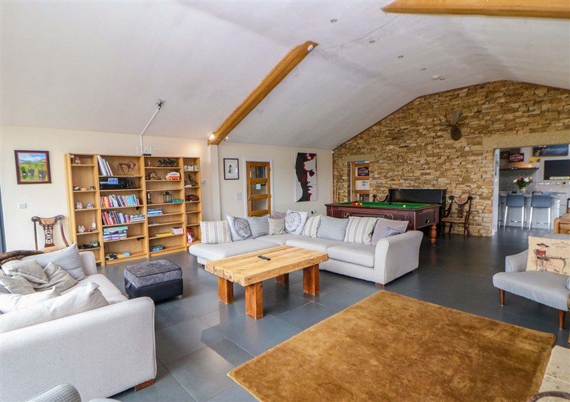 This is the living room at Highgate house, Holmesfield near Dronfield
