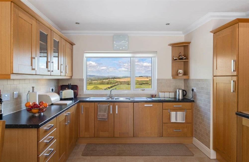 Kitchen at Highgrove in Molleston, Narberth, Pembrokeshire, Dyfed