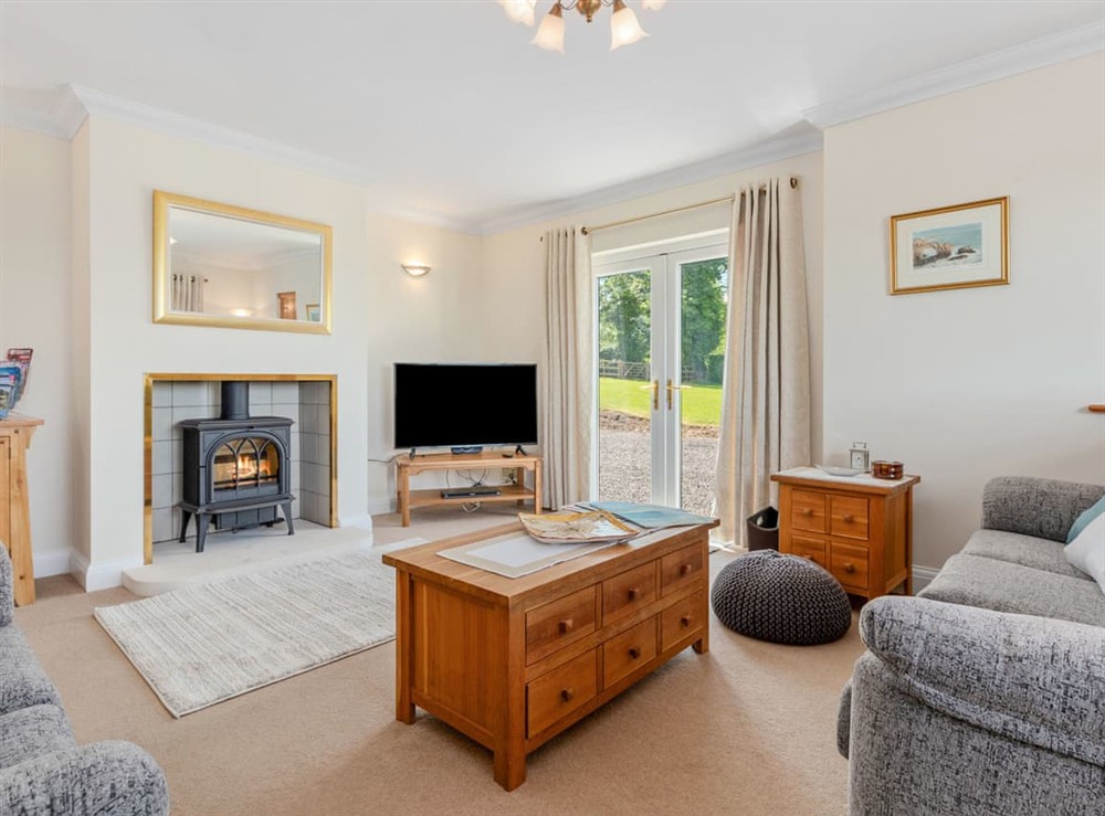 Living room at Highgrove in Narberth, Dyfed