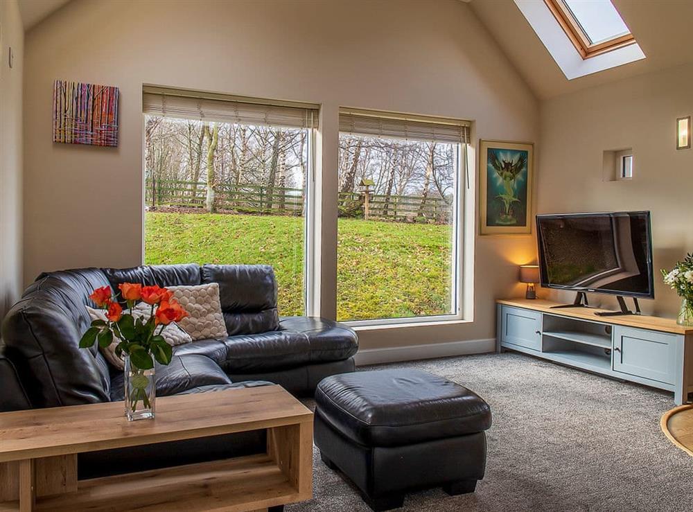 Living area at Highland Annexe in Munlochy, Ross-Shire
