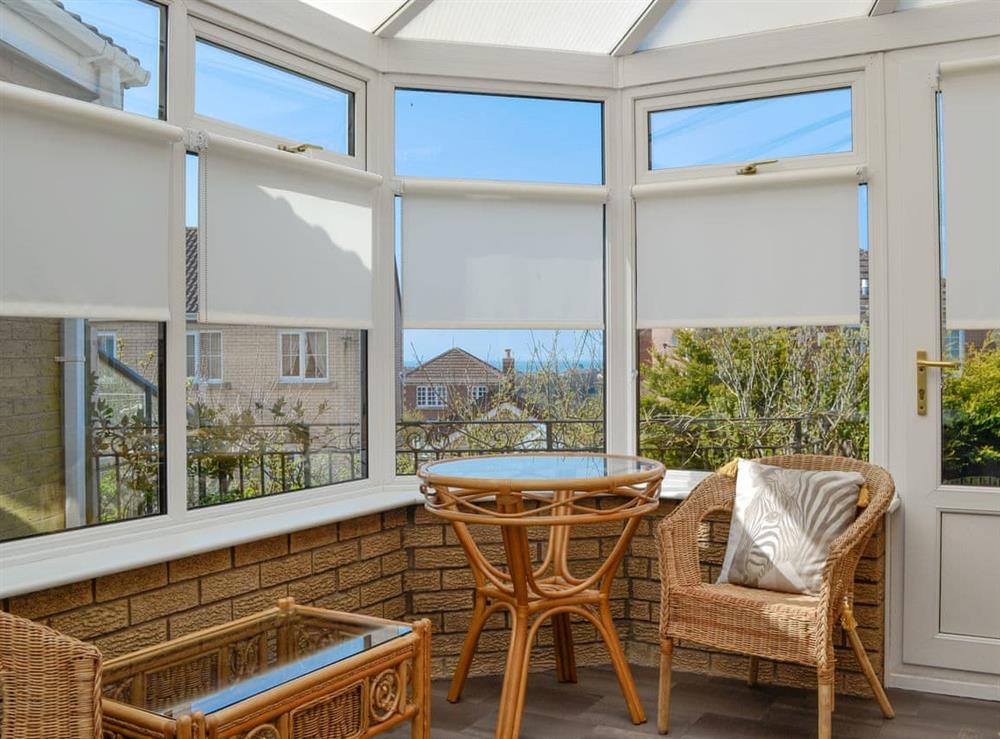 Light and airy conservatory at Highland Cottage in Whitehaven, Cumbria