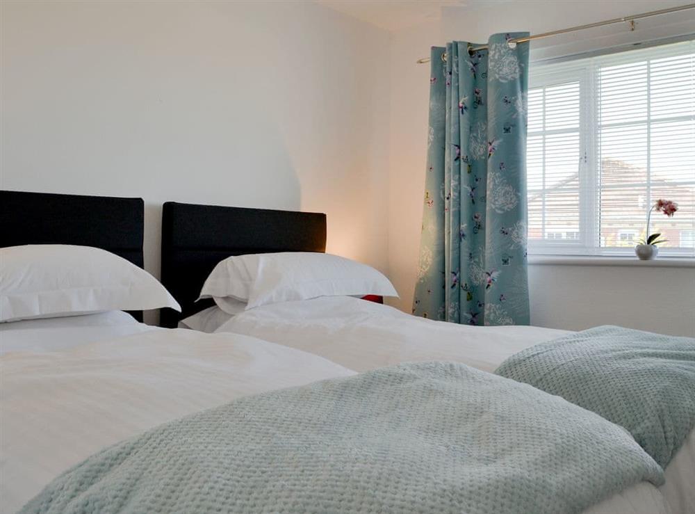 Twin bedroom at Highland Cottage in Whitehaven, Cumbria