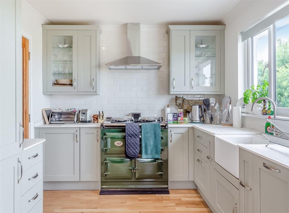 Kitchen at Highland Sanctuary in Dornoch, Sutherland