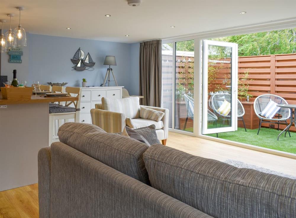 Open plan living space (photo 3) at Highlands Retreat in Barton-on-Sea, near New Milton, Hampshire
