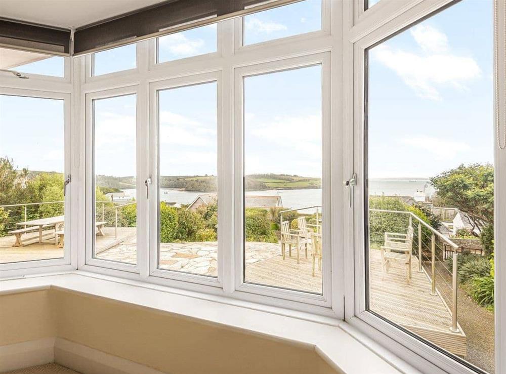 water view from 2nd sitting room at Highlands in St Mawes, Cornwall