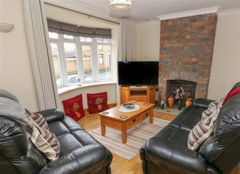 Relax in the living area at Highmead, Burry Port