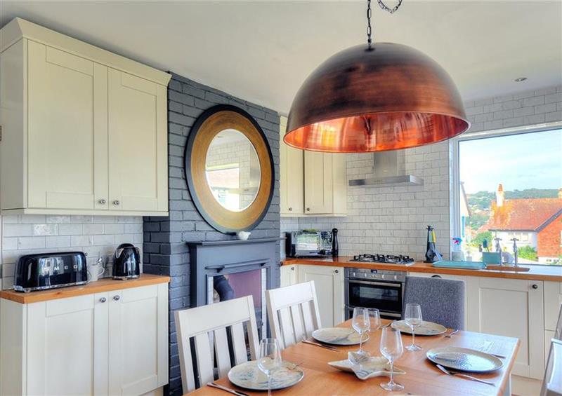 This is the kitchen (photo 3) at Highpoint Lodge, Lyme Regis