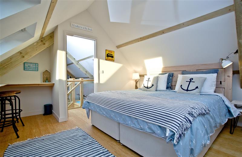 This is a bedroom at Highview Barn, Devon