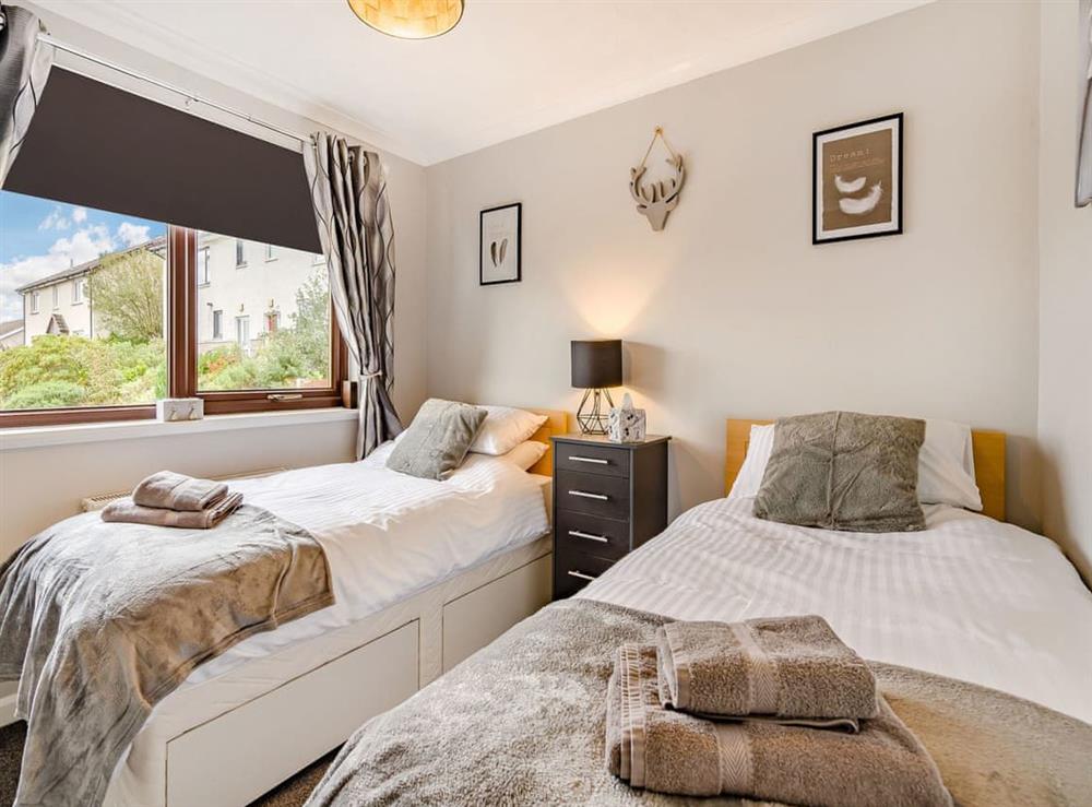 Twin bedroom at Highview in Brodick, Isle Of Arran