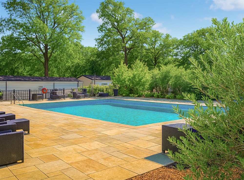 Swimming pool at Highview in North Walsham, Norfolk
