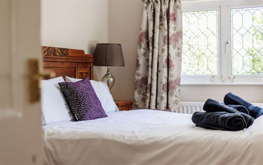 One of the bedrooms at Highway Cottage in Brockenhurst