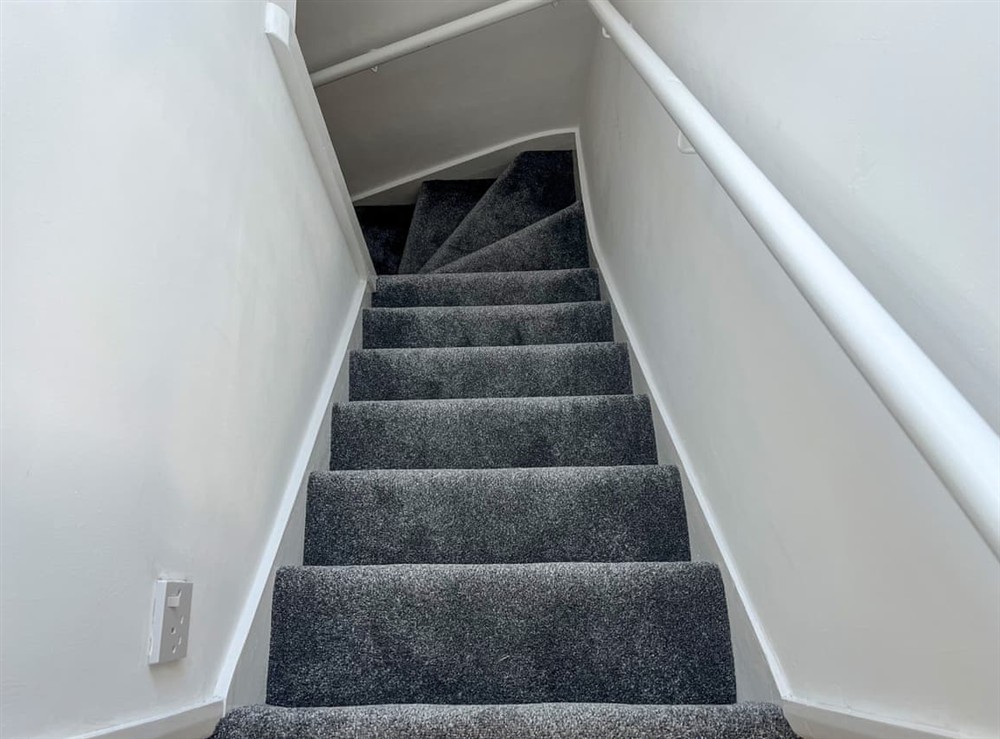 Stairs at Hildas Hideaway in Whitby, North Yorkshire
