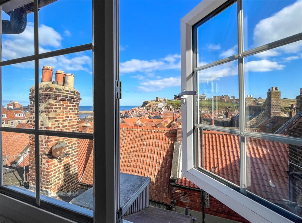 View at Hildas Hideaway in Whitby, North Yorkshire