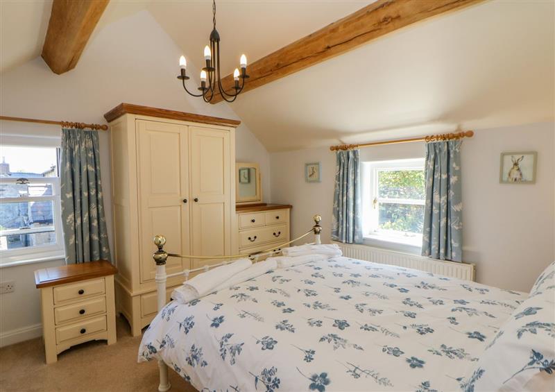 One of the bedrooms at Hill Cottage, Winster
