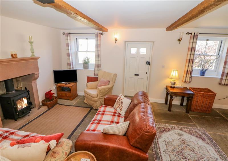 This is the living room at Hill Cottage, Winster