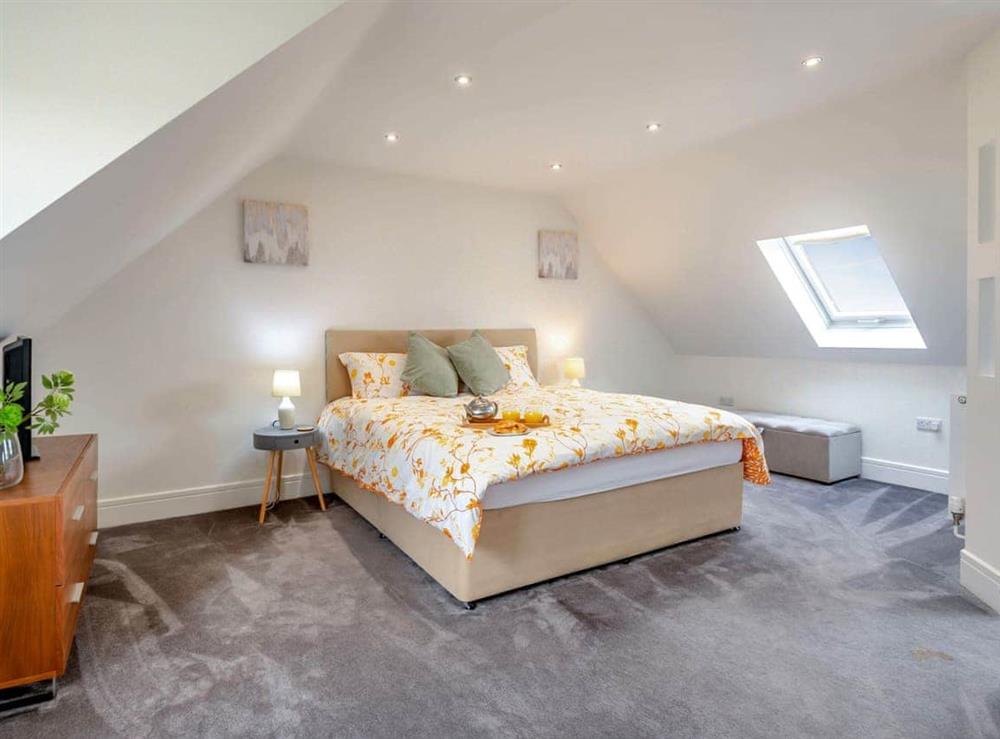 Double bedroom at Hill Crest in Dunston Fen, Lincolnshire
