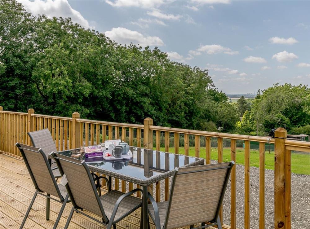 Decking at Hill Crest Lodges- Hill Crest Lodge 2 in Hemswell, near Market Rasen, Lincolnshire
