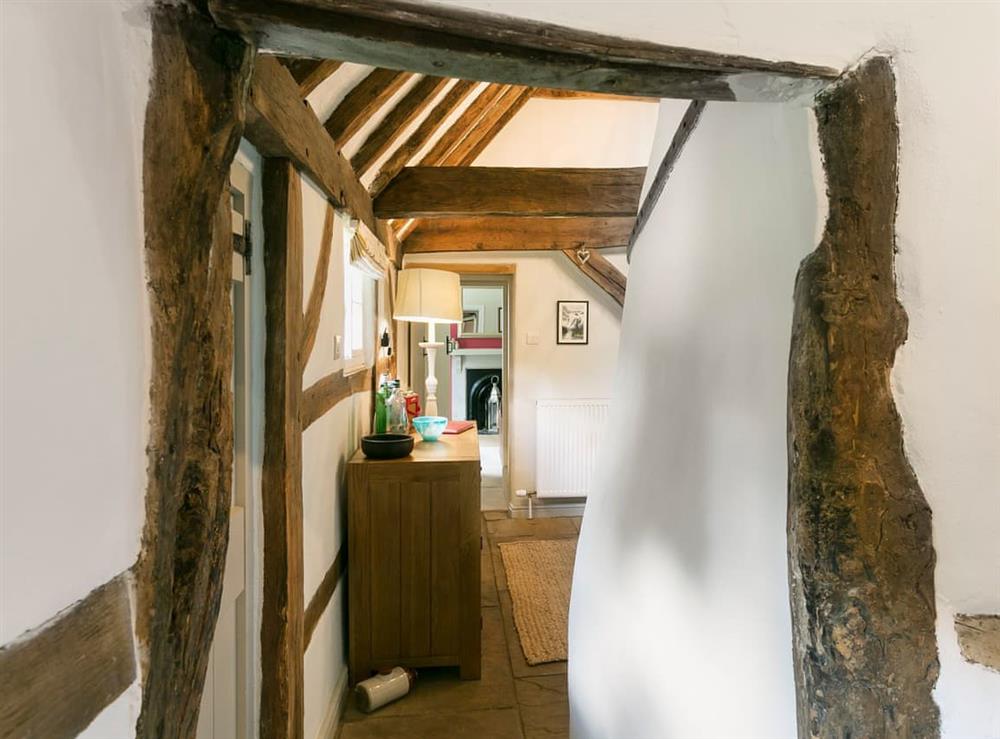 Characterful hallway at Hill Farm Cottage in Brinkhill, near Alford, Lincolnshire