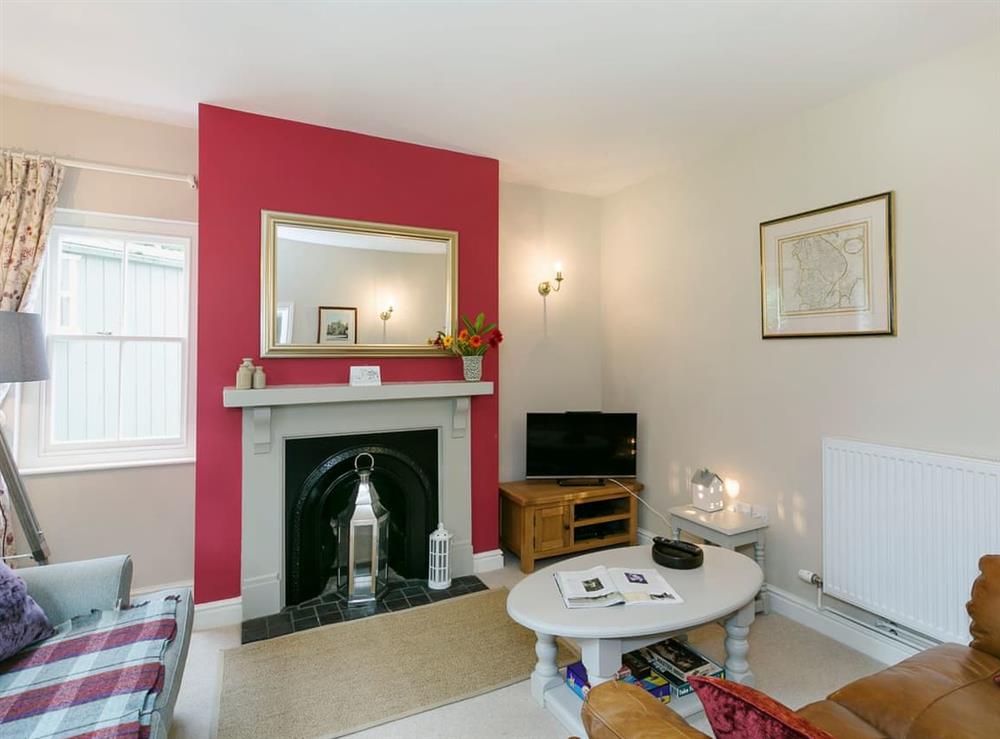 Superbly furnished living room at Hill Farm Cottage in Brinkhill, near Alford, Lincolnshire