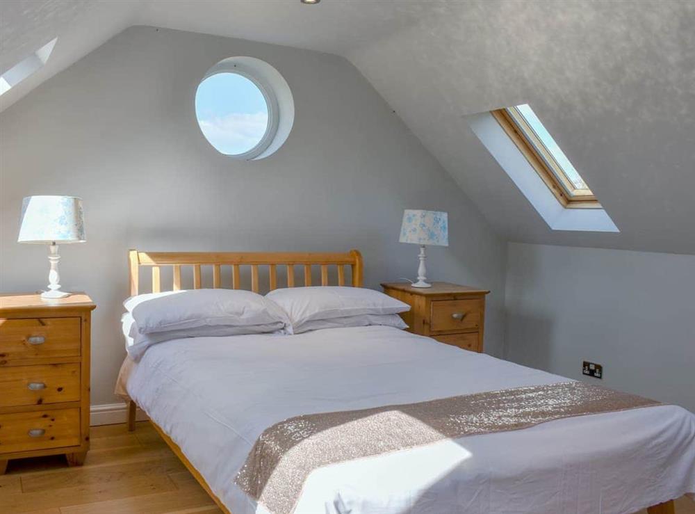 Double bedroom at Hill Farm Cottage in Chittering, Cambridgeshire