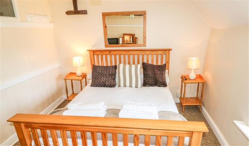 One of the bedrooms at Hill Farm Cottage, Isle of Wight