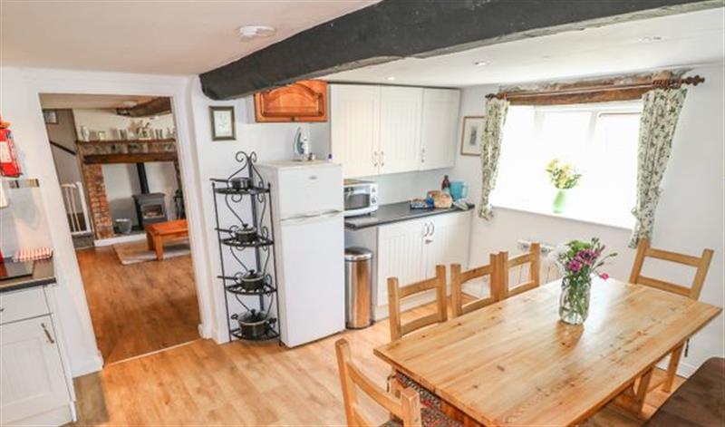 This is the kitchen at Hill Farm Cottage, Isle of Wight