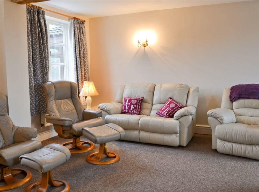 Spacious second living room at Hill Farm in Harby, near Melton Mowbray, Leicestershire