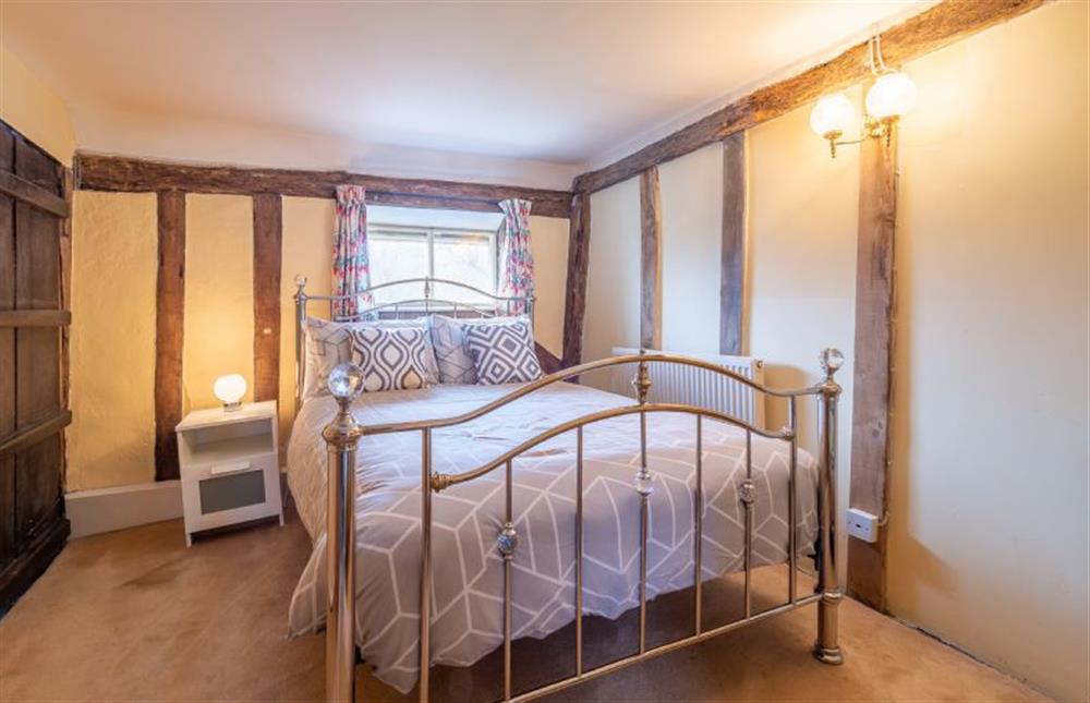 Double bedroom at Hill Farm House, Huntingfield