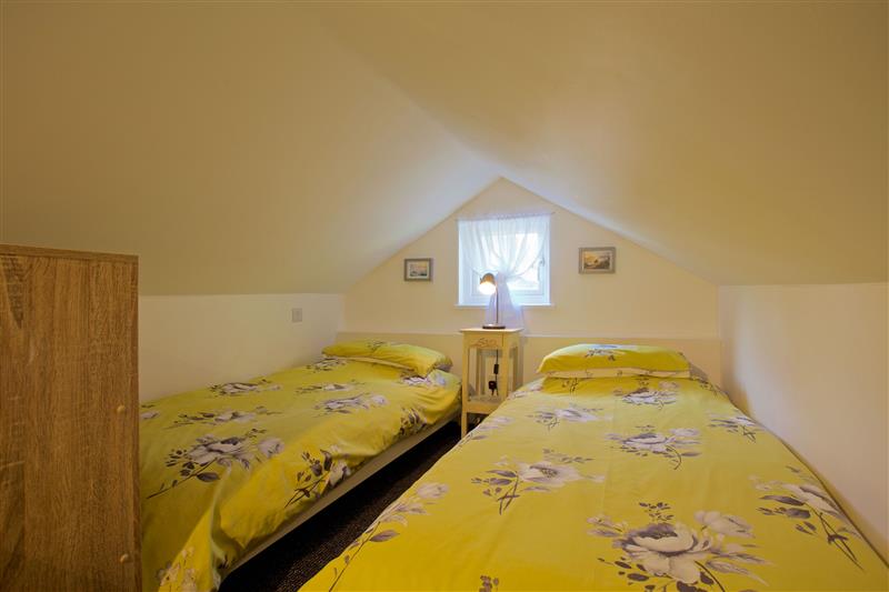 Twin bedroom at Hill Head View, St Columb, Cornwall