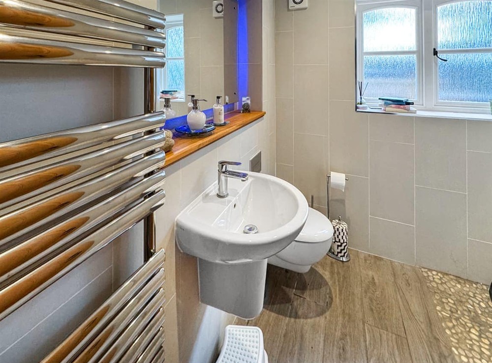 Bathroom at Hill House in Snape, Suffolk