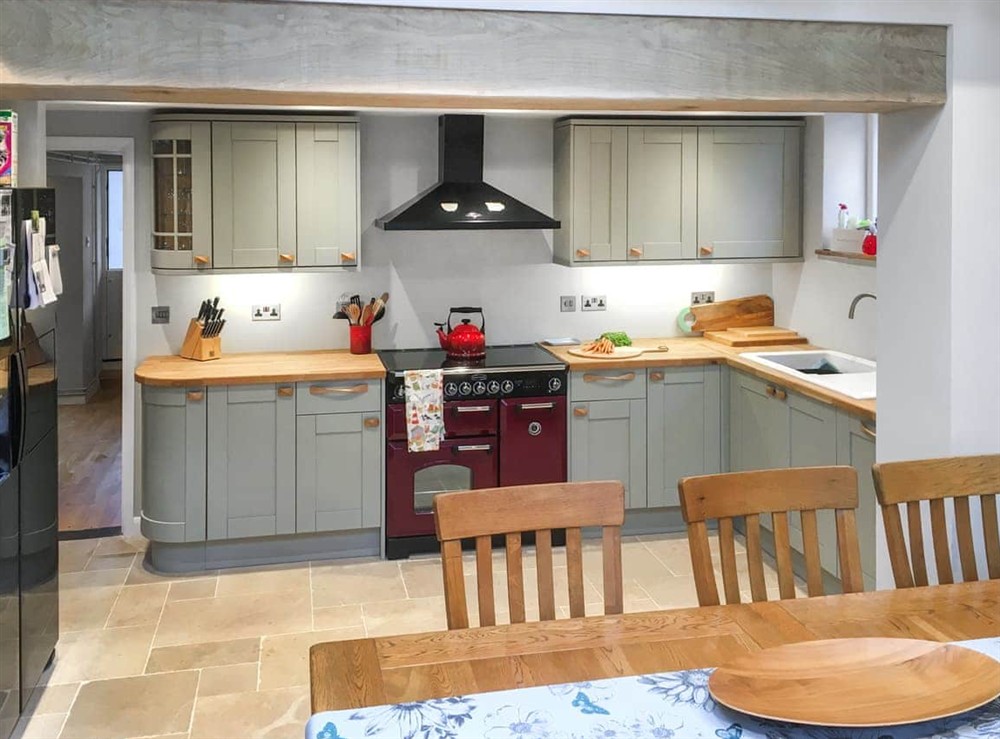 Kitchen at Hill House in Snape, Suffolk