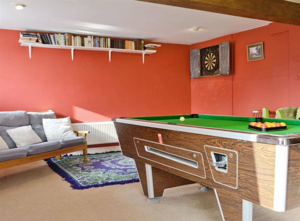 Games room at Hill Mill Cottage in Nr Wotton-under-Edge, Glos., Gloucestershire