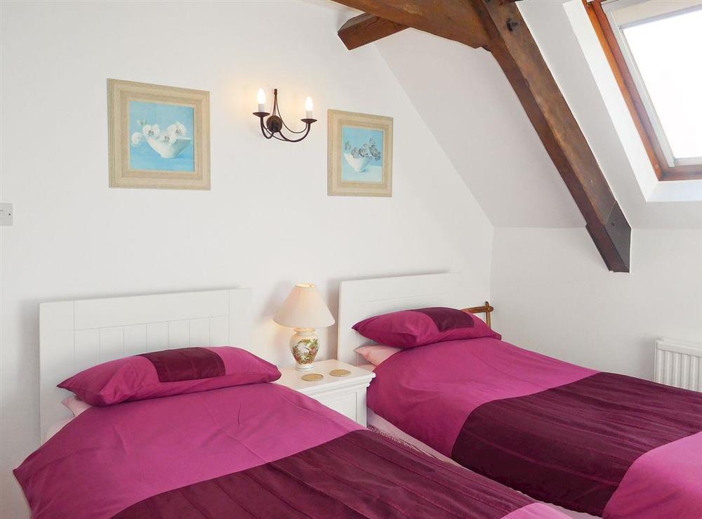 Twin bedroom at Hill Mill Cottage in Nr Wotton-under-Edge, Glos., Gloucestershire