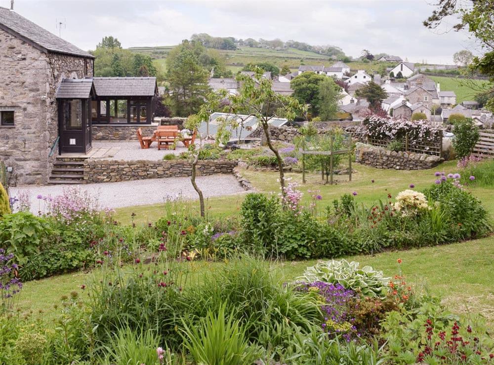 Outstanding holiday home with beautiful gardens at Hill Top Barn in Newton-in-Cartmel, near Grange-over-Sands, Cumbria