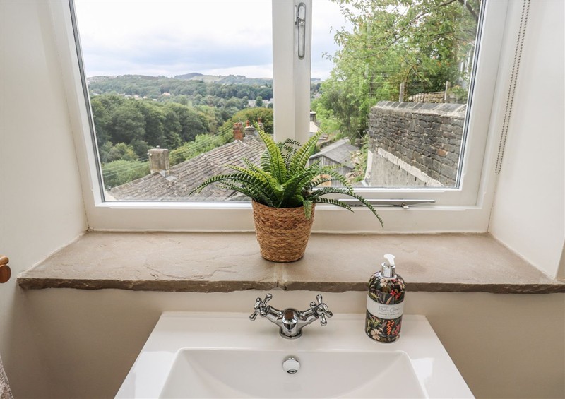 Bathroom at Hill Top Cottage, Holmfirth